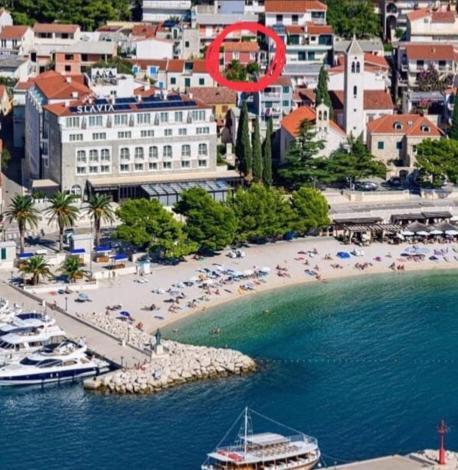 Vintage House For Rent 60M From Sea Apartman Baška Voda Kültér fotó